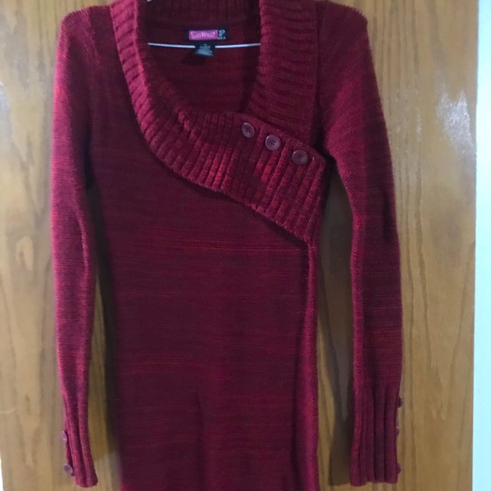 Red Sweater Dress Say What?